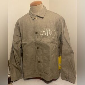 GFTD LAD Mens 2X Denim Style Jacket NWT